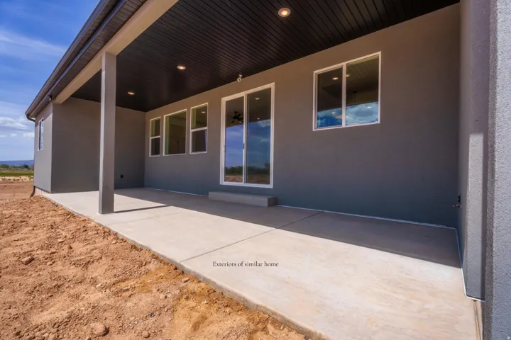 Exteriors of similar home