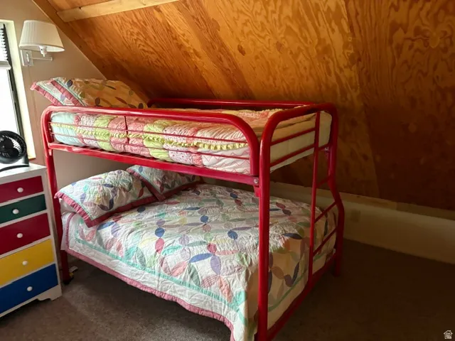 Loft bedroom third set of bunkbeds