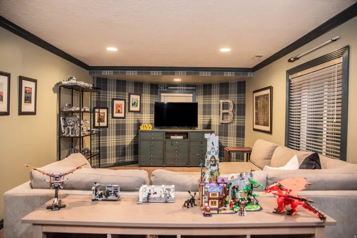 Large lower level room could be a media room, game room, exercise room, or all of the above!