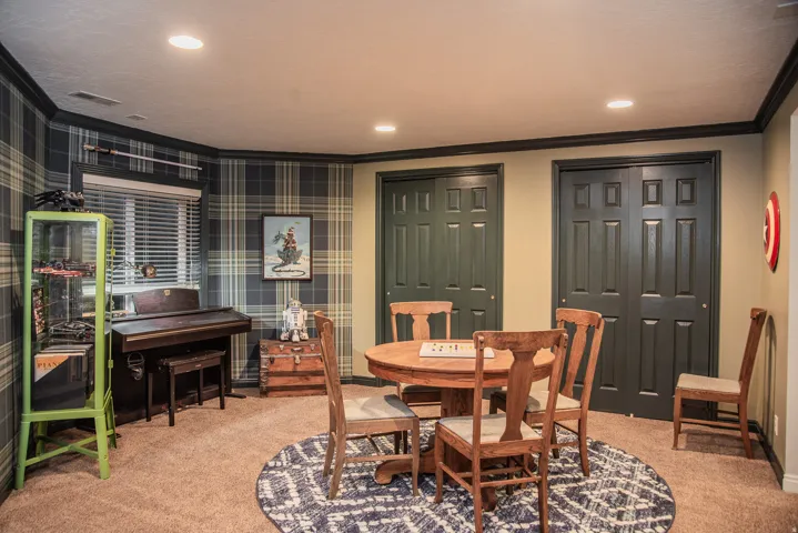 Great closet storage in the large family room