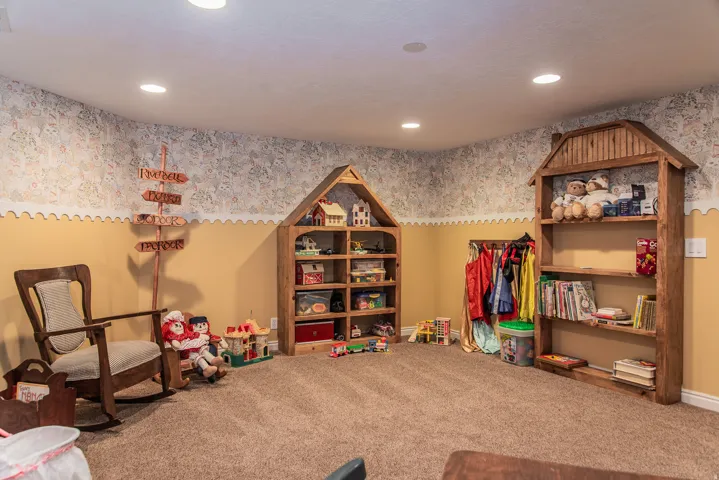 Secret room behind the wardrobe doors! Play room, theater room, or anything else you can imagine!