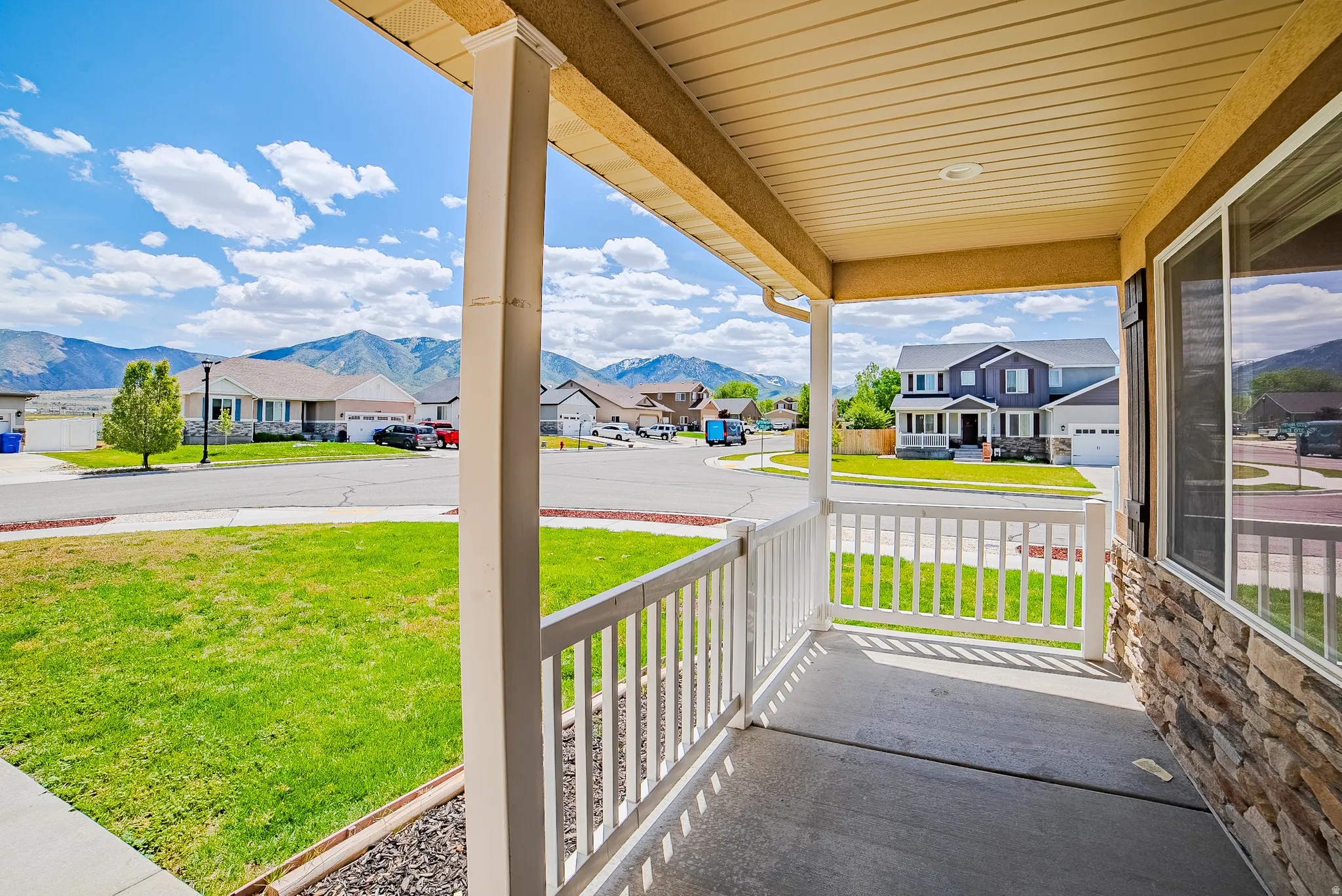 Mountain Views from the front porch