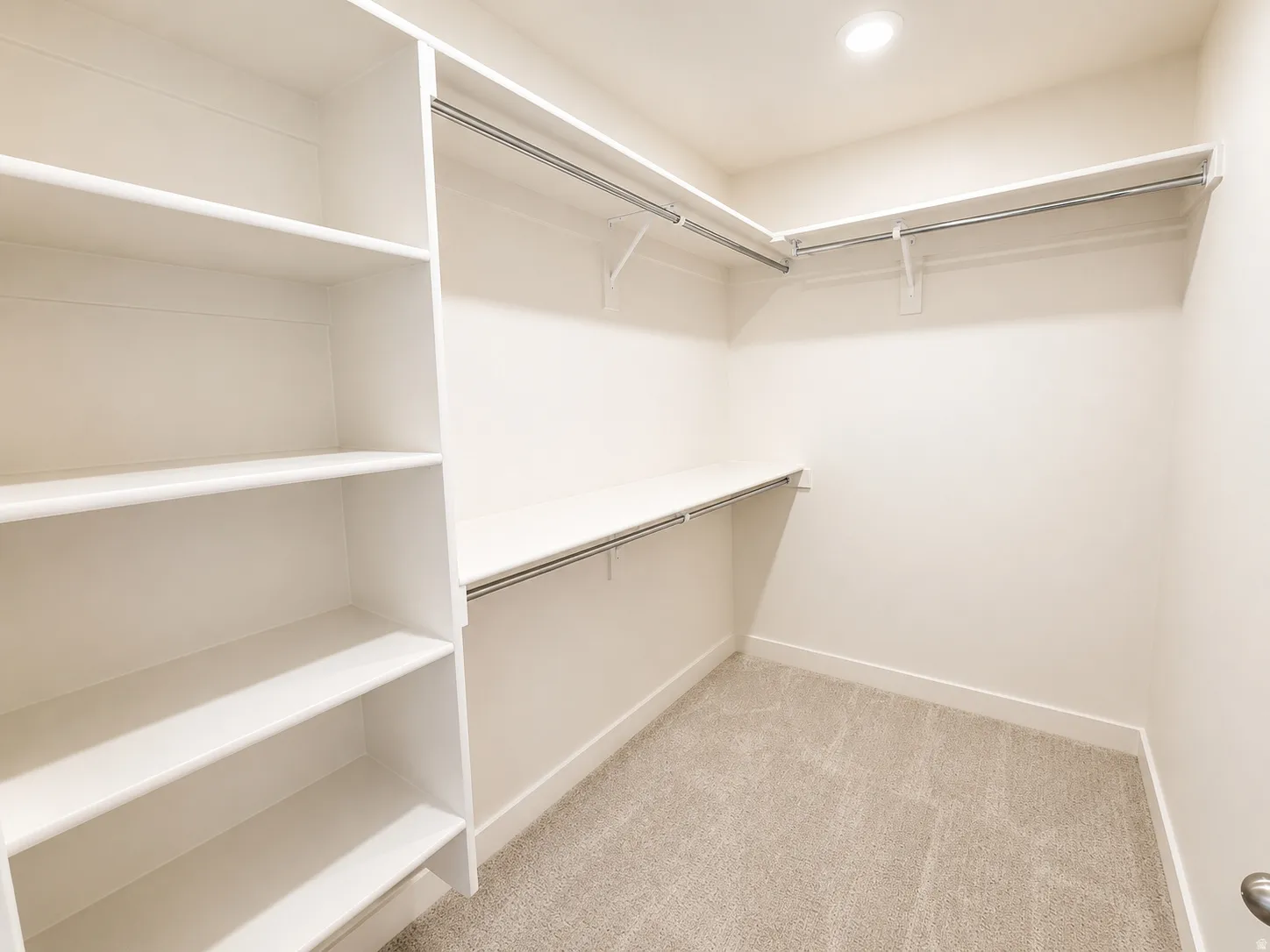 Large primary closet