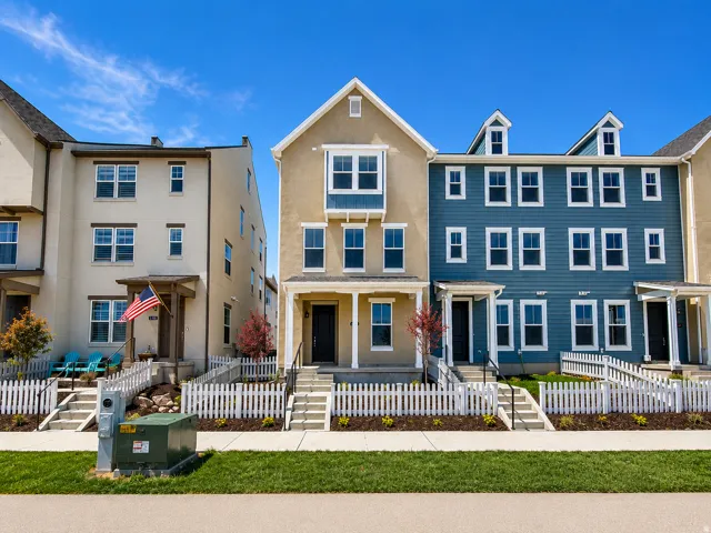 End Unit townhome