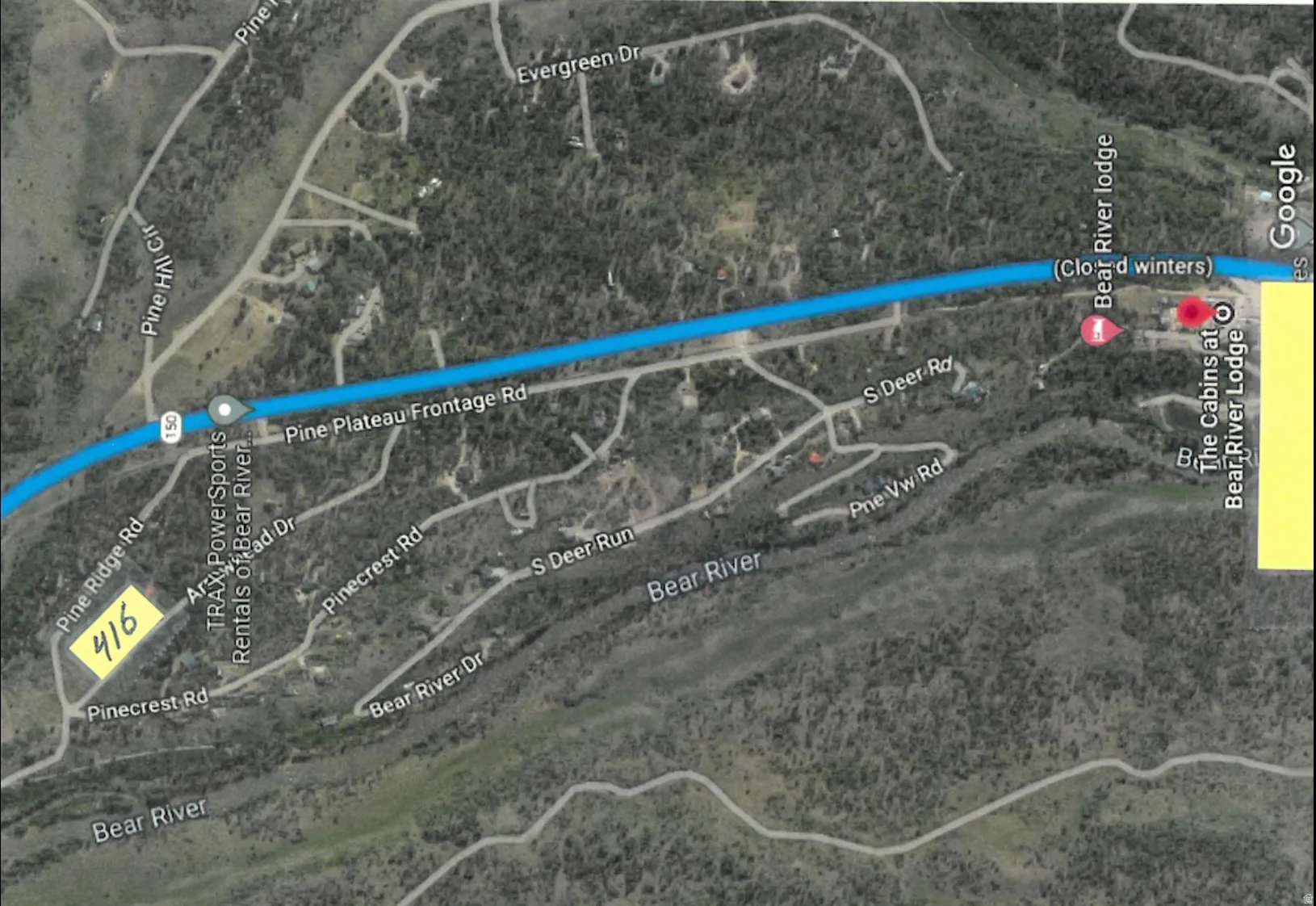 Property Location Map. Depicting the geographic position and surrounding roadways of the property
