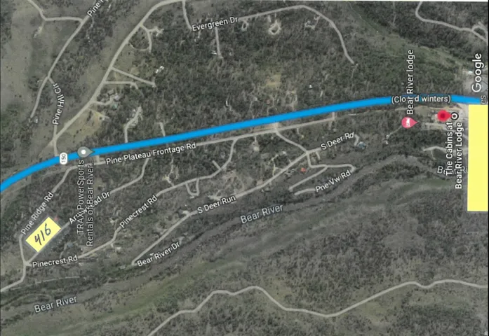 Property Location Map. Depicting the geographic position and surrounding roadways of the property