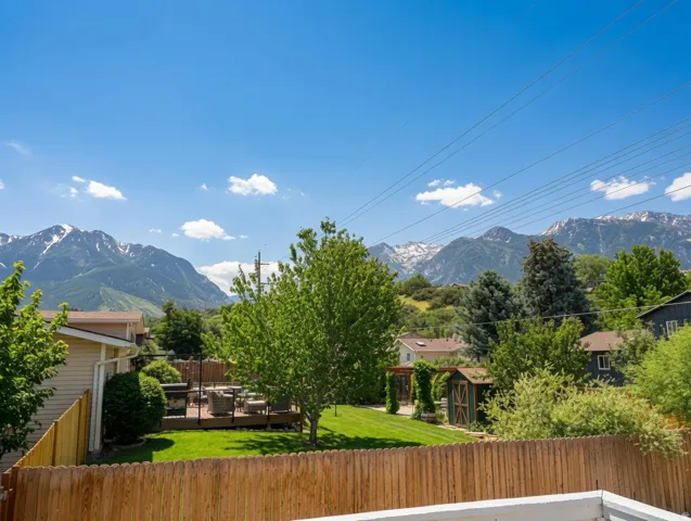 Unobstructed views of Wasatch Mountains, Little Cottonwood Canyon