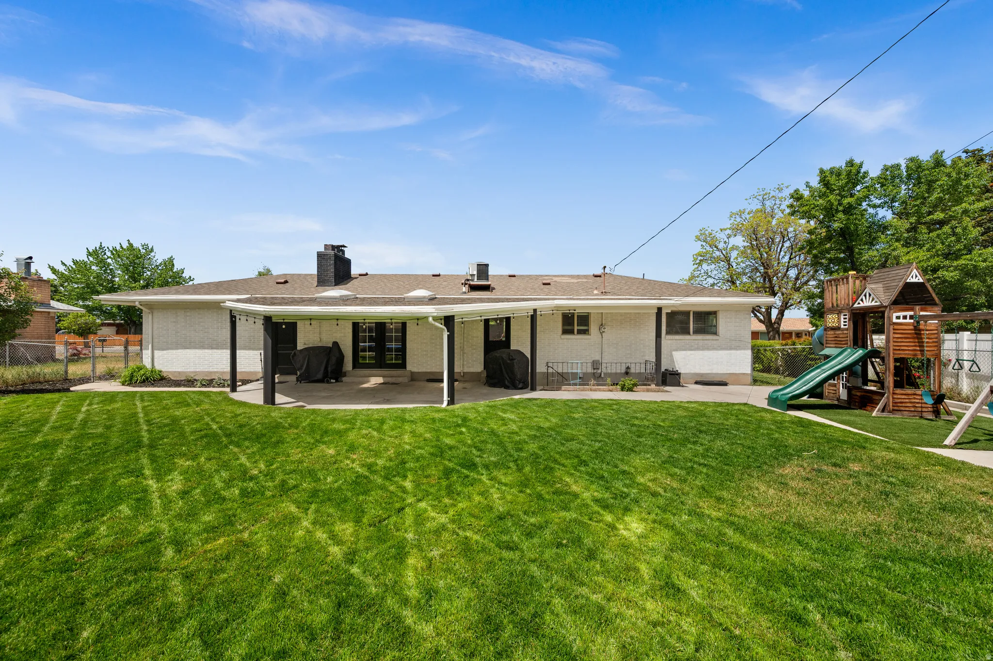 Large Private Backyard
