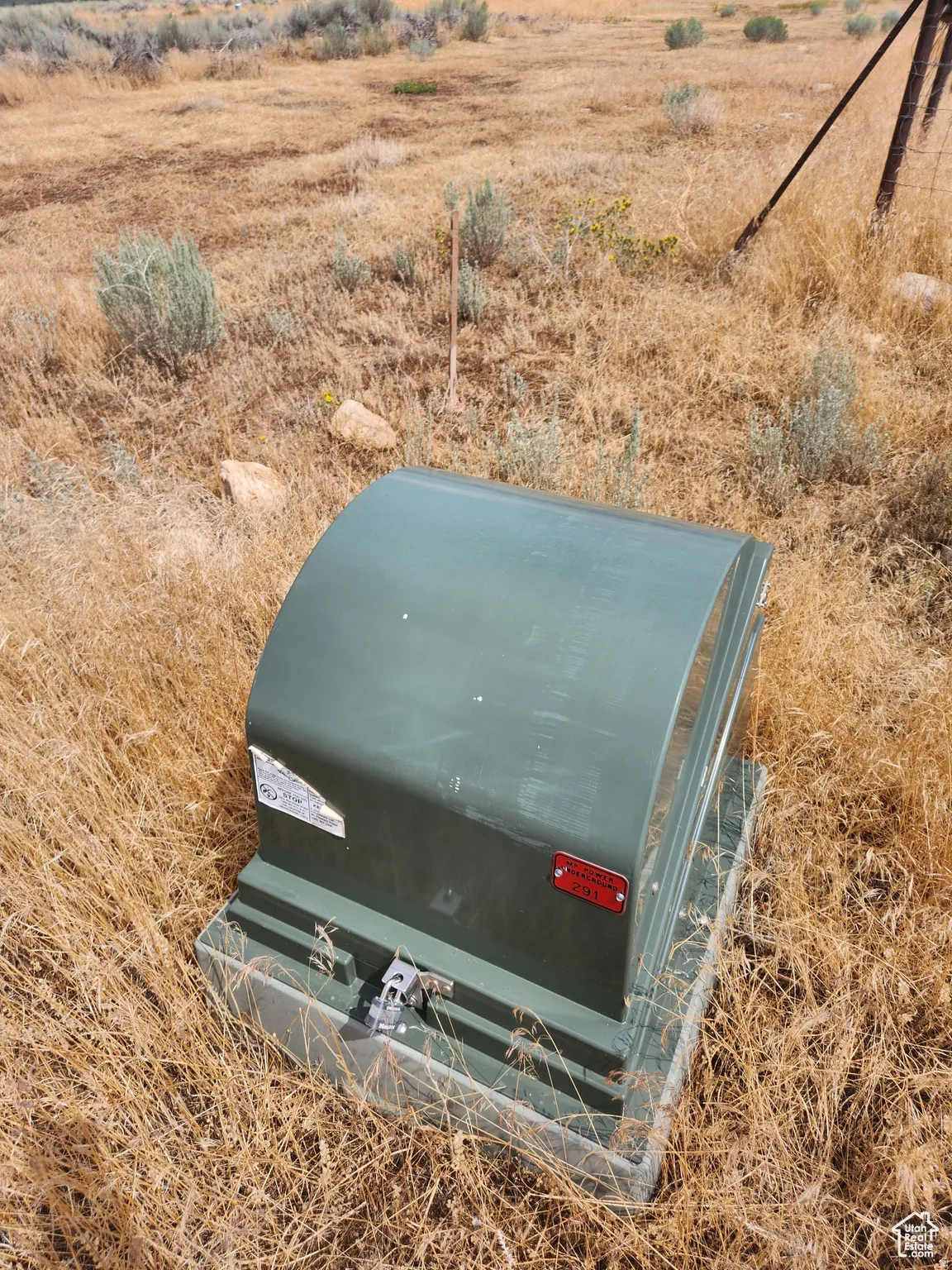 Electrical appx 10 feet from property line