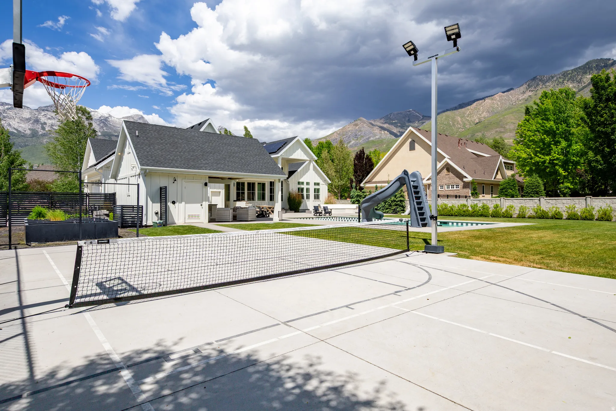 Basketball court