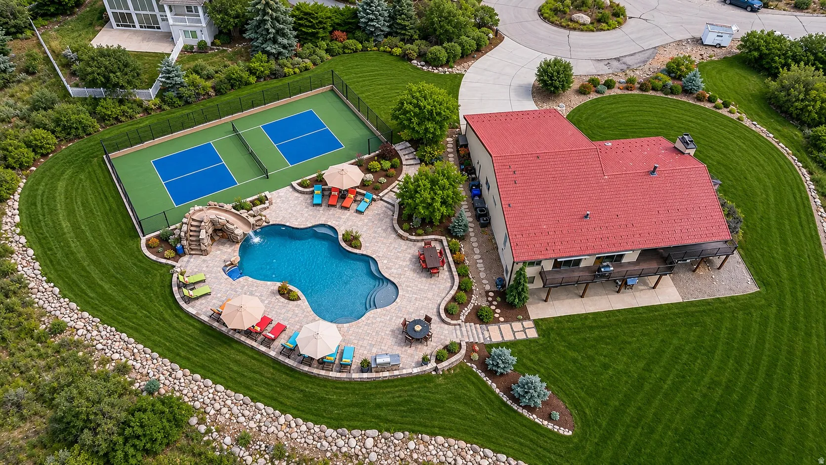 AI Rendering of how the yard could look
