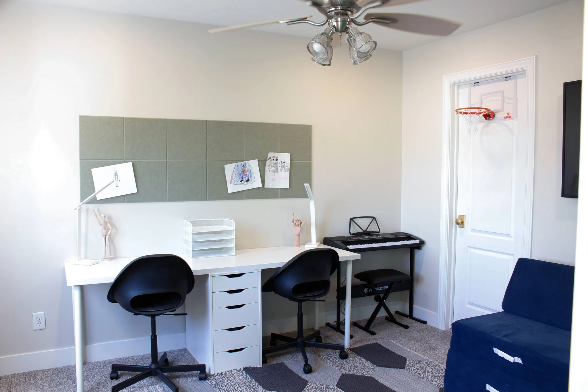 All bedrooms complete with walk-in closets!