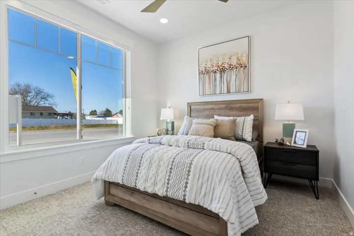 Generous window offering abundant natural light