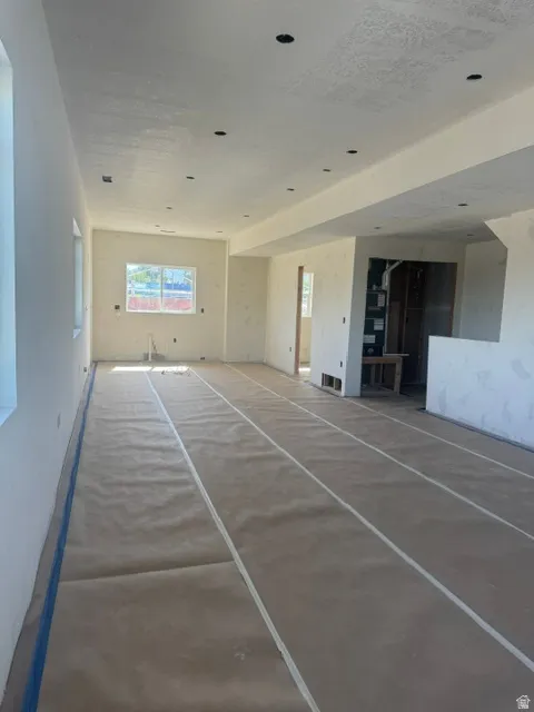 Kitchen, dining and living room