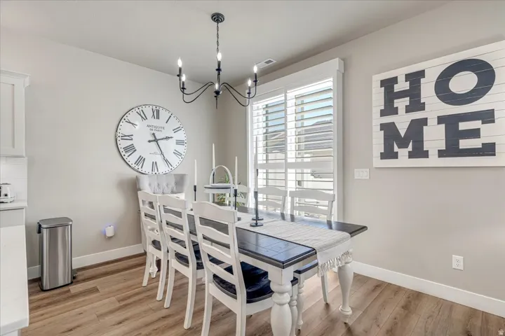 Dining area