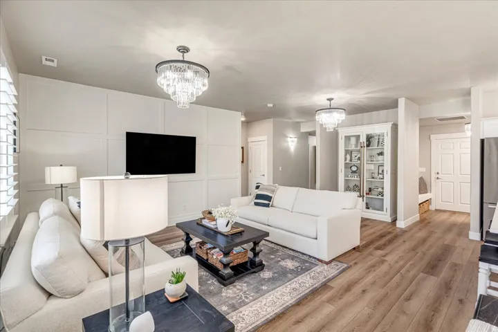 Beautiful high-end lighting throughout home