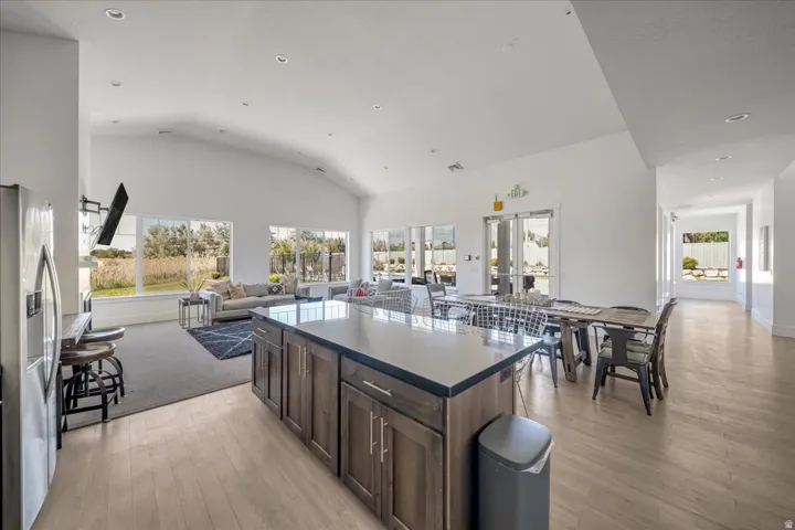 Full kitchen in clubhouse