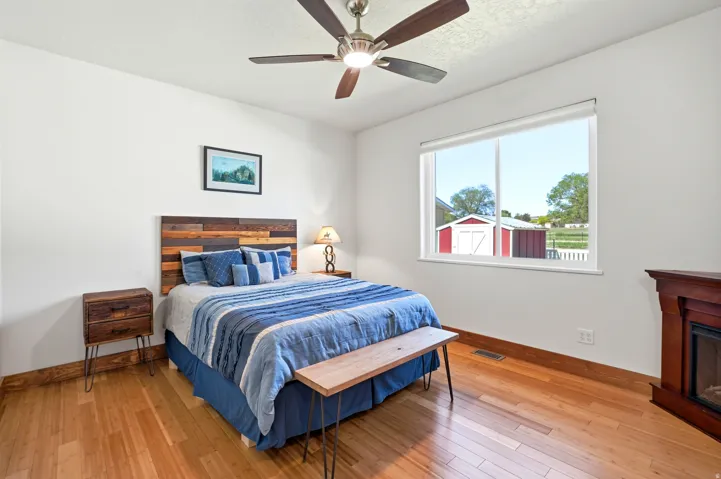 Primary Suite with new large window with a lifetime warranty