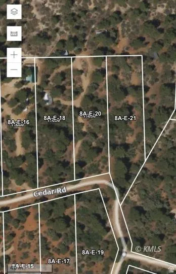 Property Parcel Map. Displaying designated parcels and road infrastructure for the property
