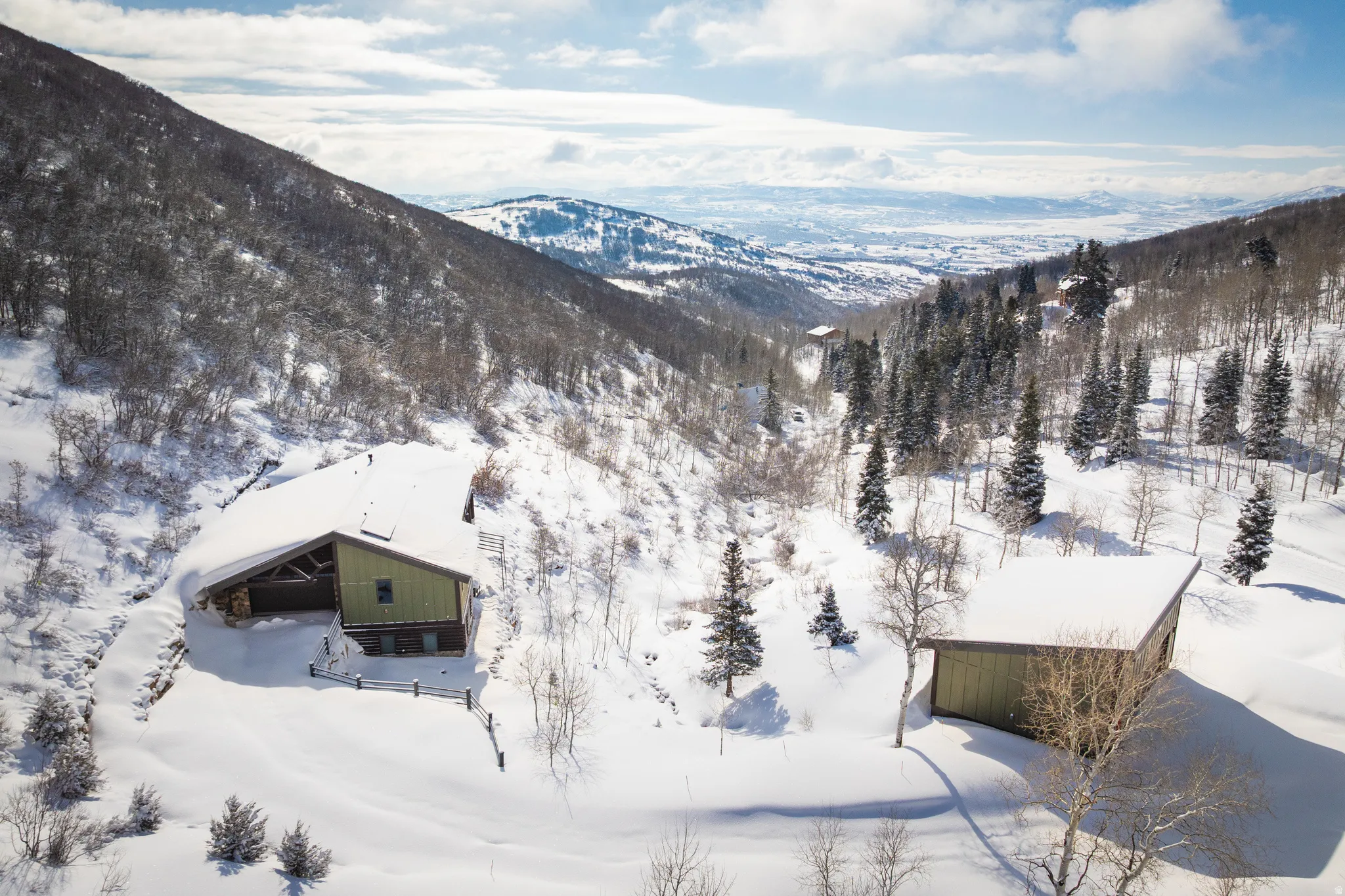 View of mountain backdrop