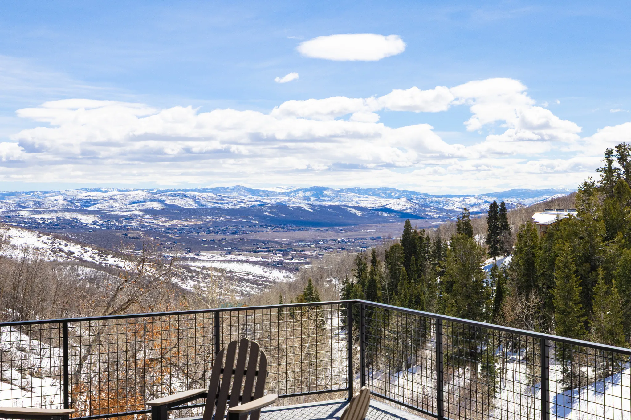 View of mountain backdrop