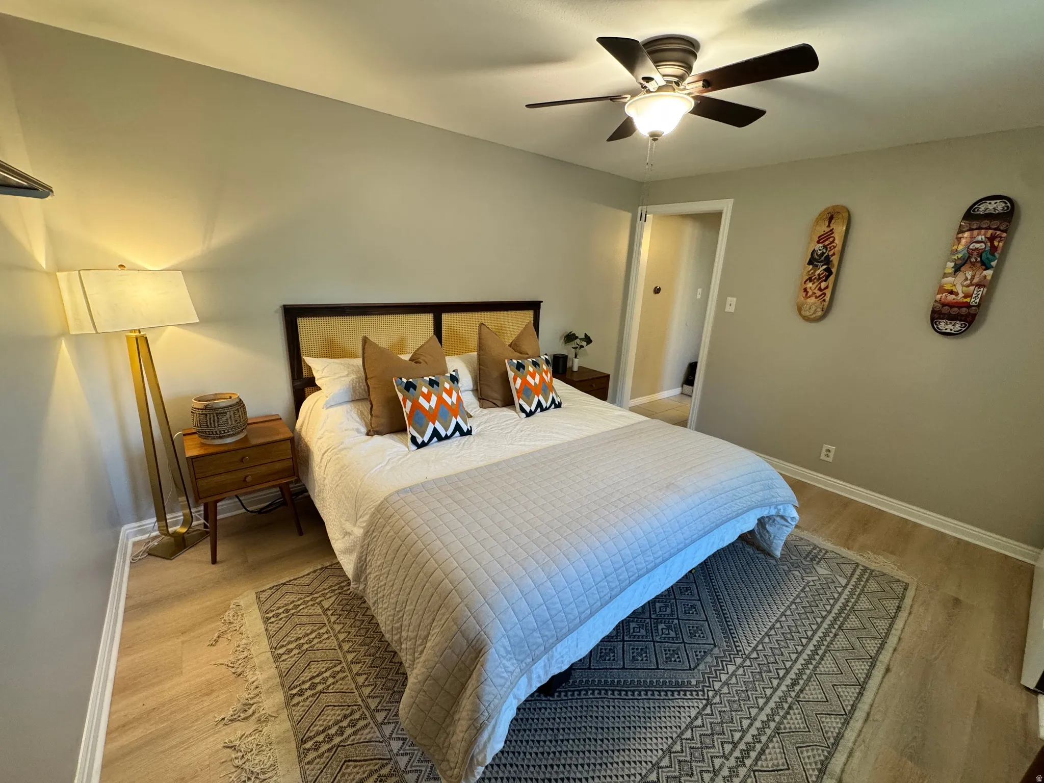 Master Bedroom with King Sized Bed