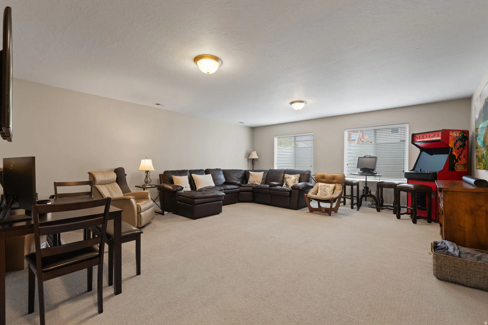 Family room upper level