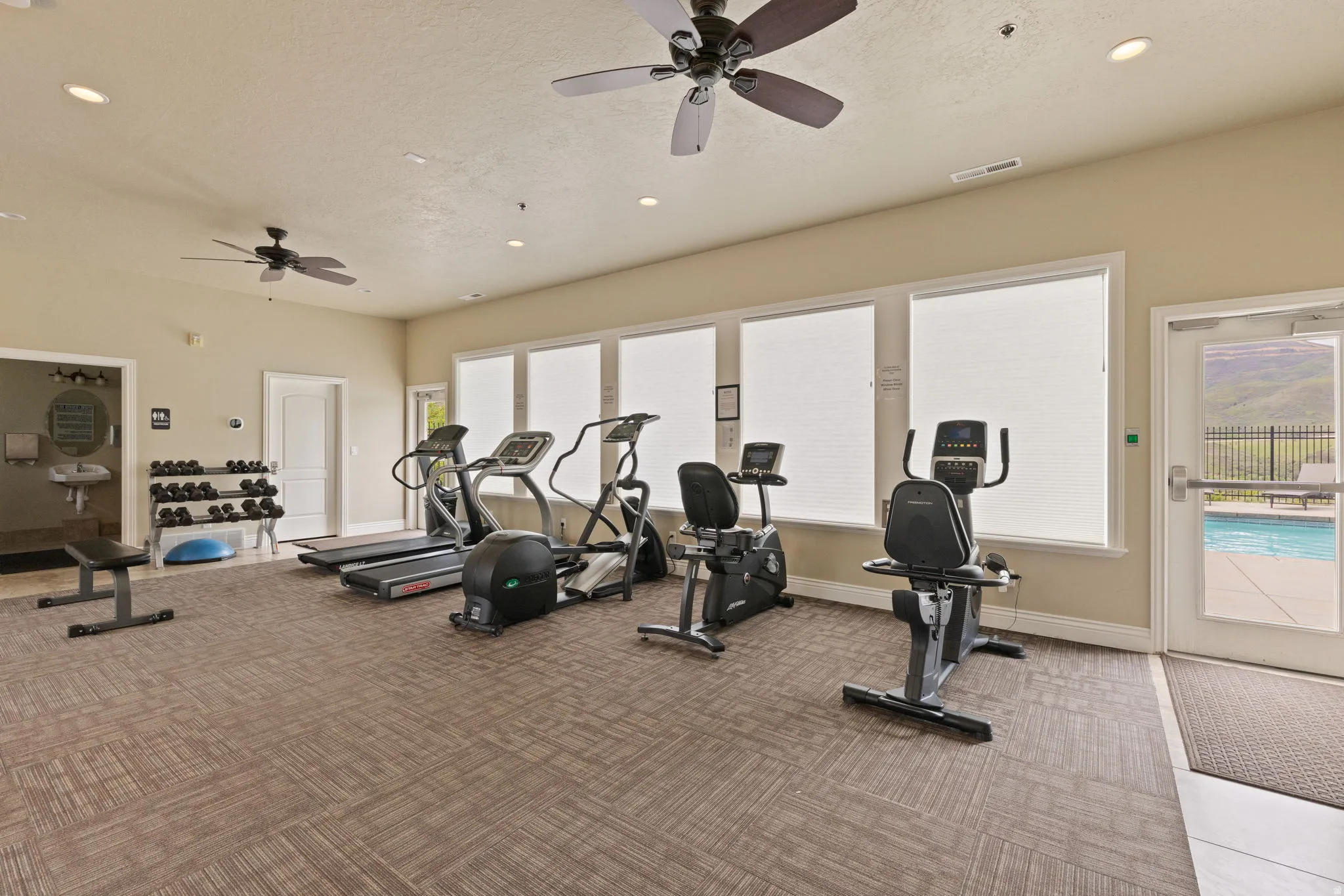 Clubhouse gym