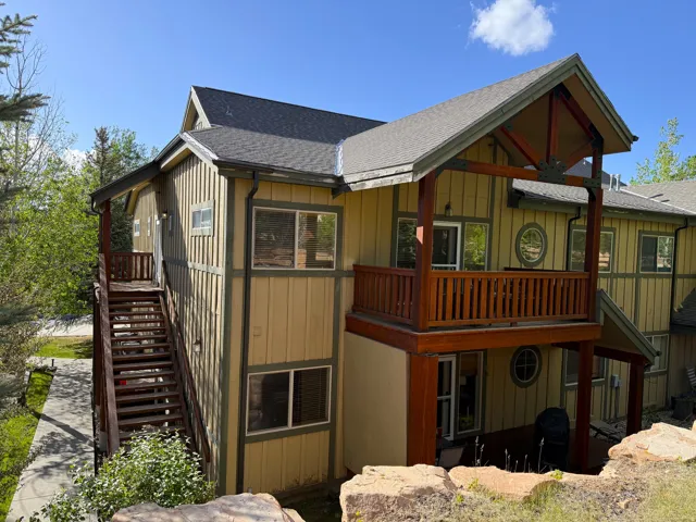 Balcony & Stairs to the Unit