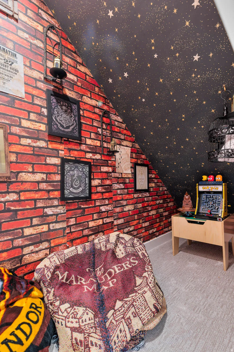 Under stairs playroom
