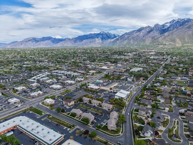 Drone / aerial view of mountains