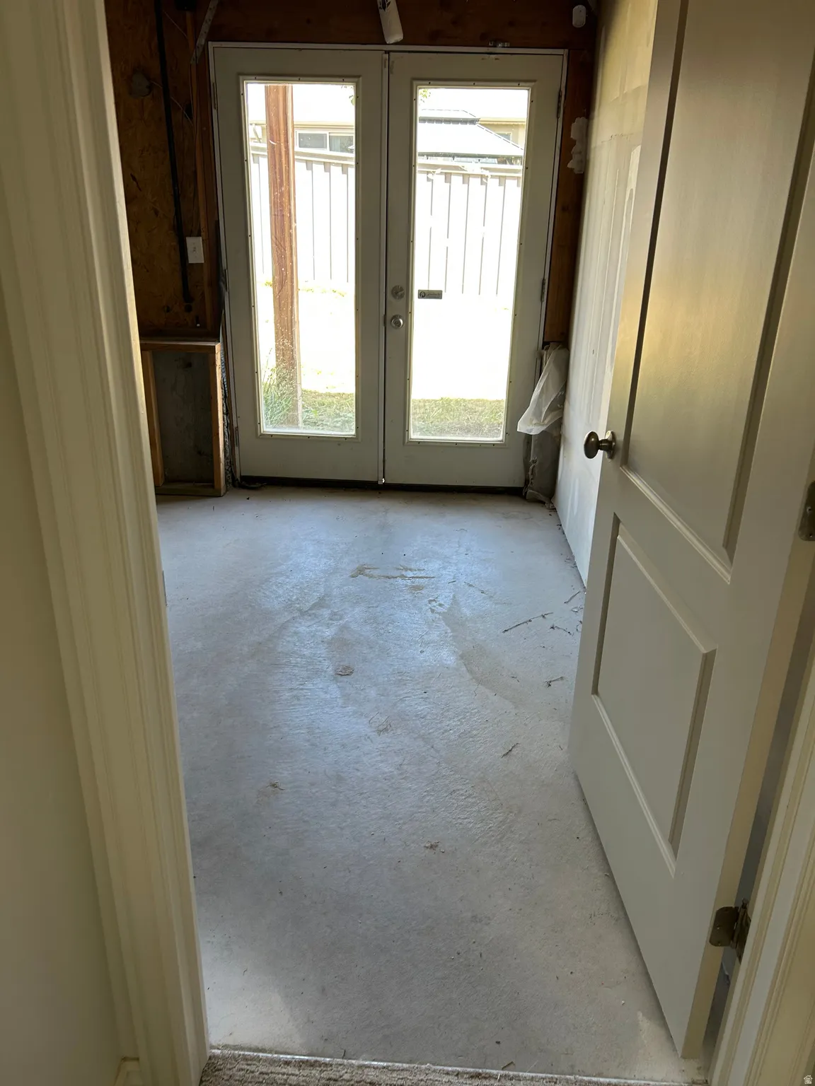 Basement entrance