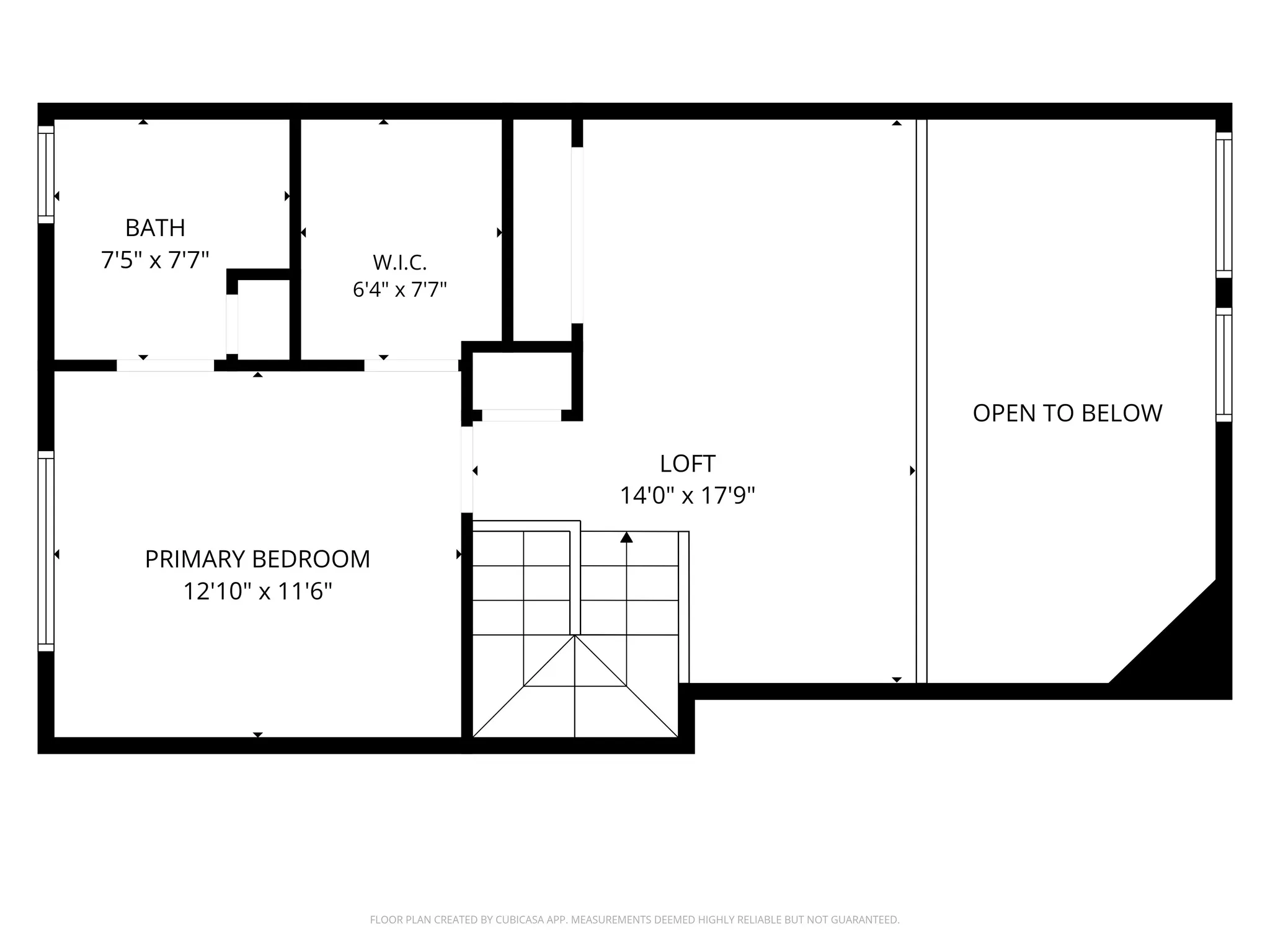 Upper Floor plan