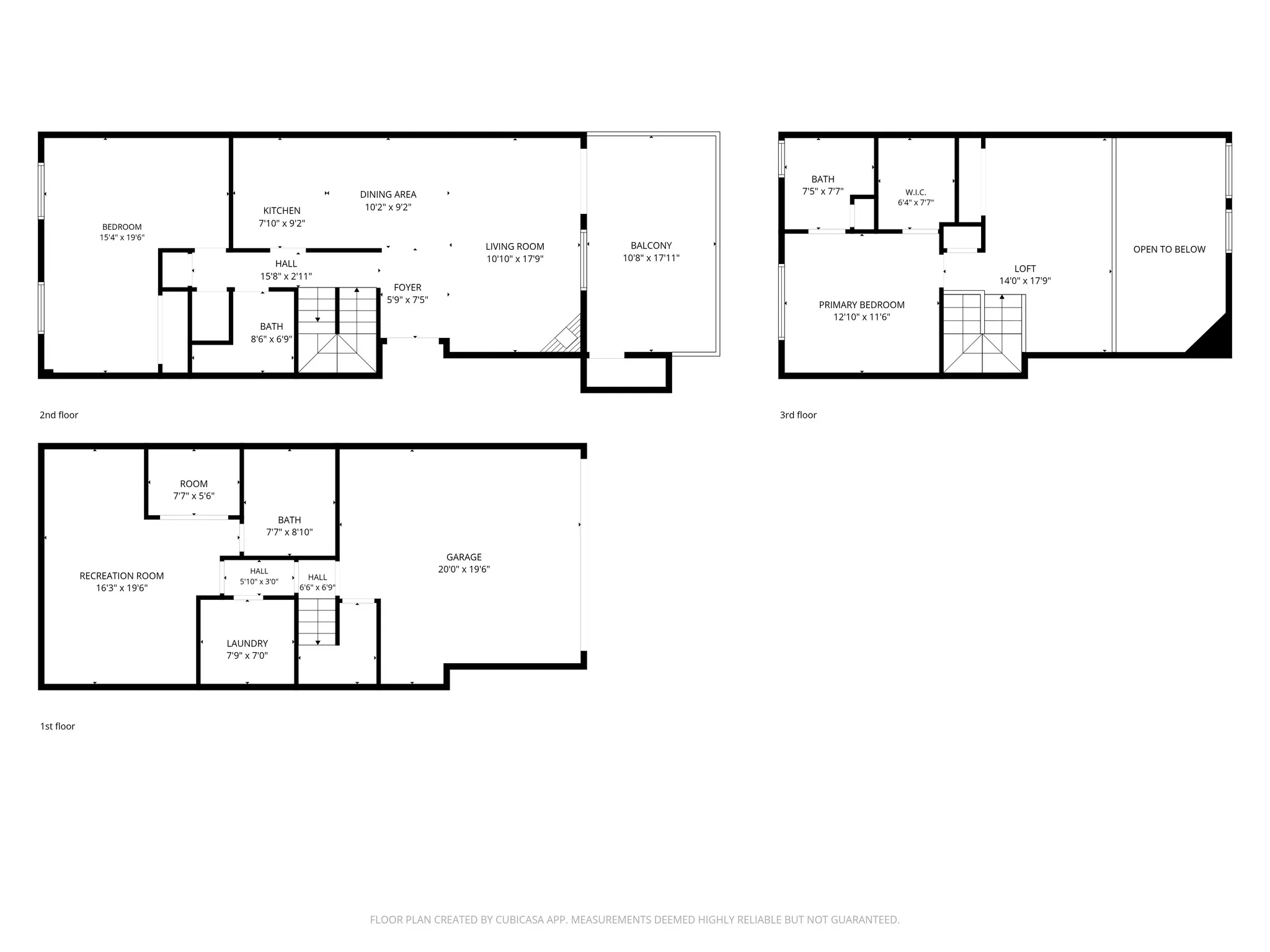 All Floor plans