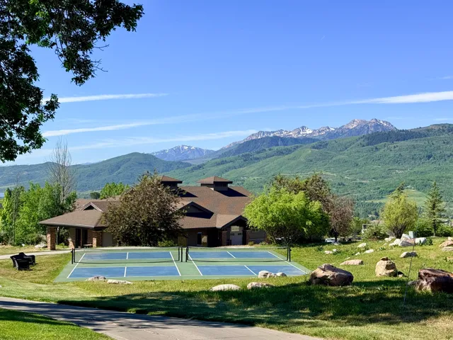 Wolf Creek Pickle Ball Courts within walking distance.