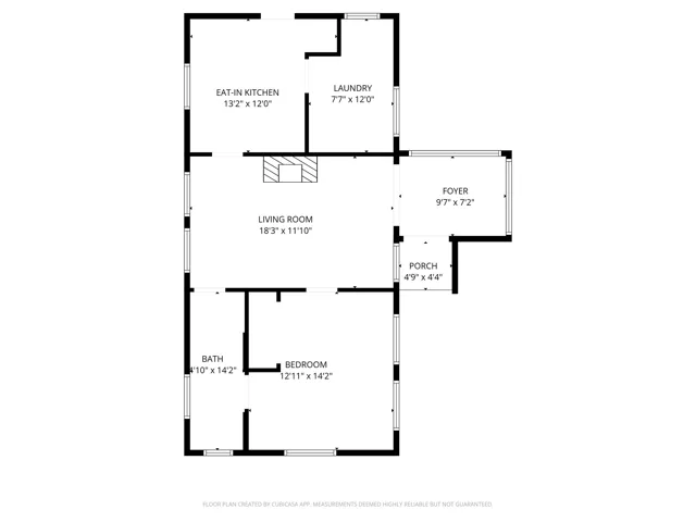 76 N 700 W DUPLEX BASEMENT UNIT Floor plan