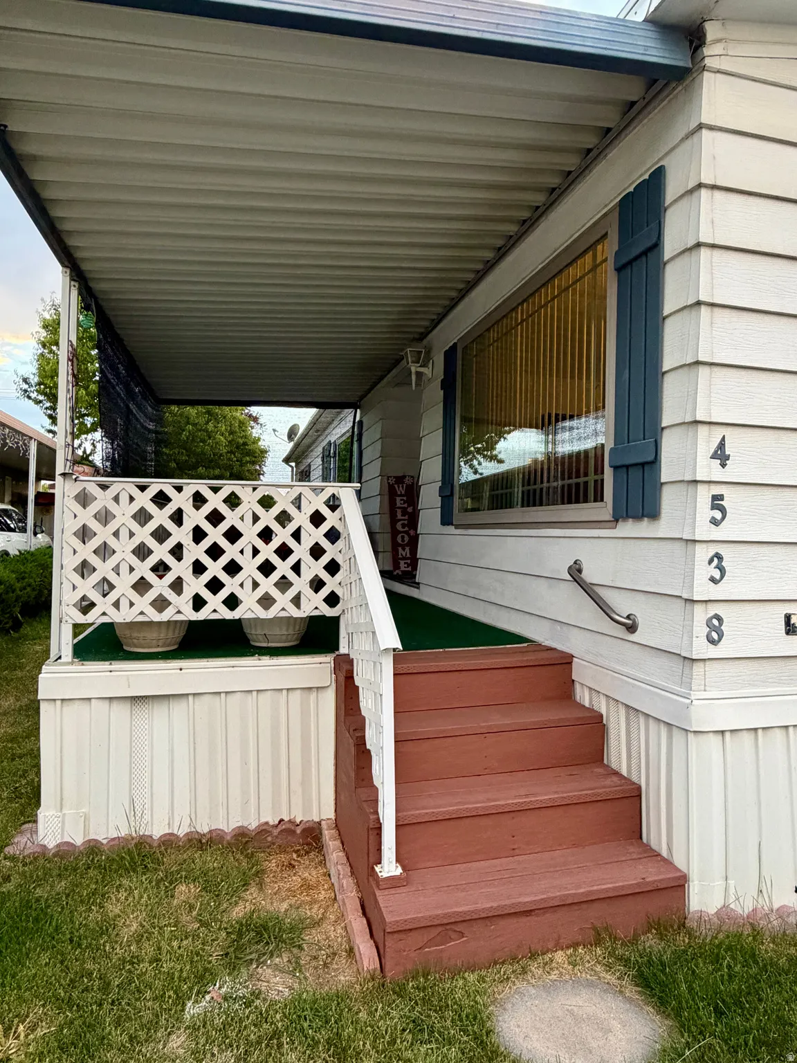 Covered porch