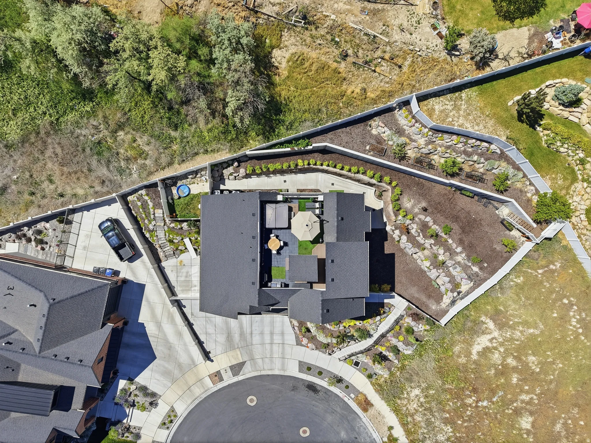Birds eye view