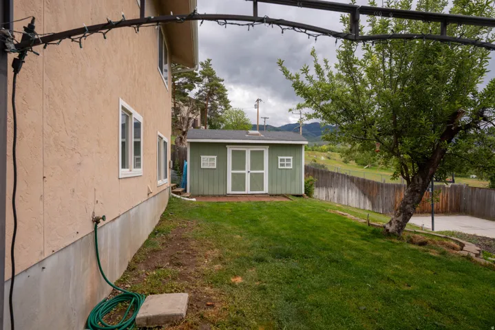 Storage shed is perfect for tools, and toys !