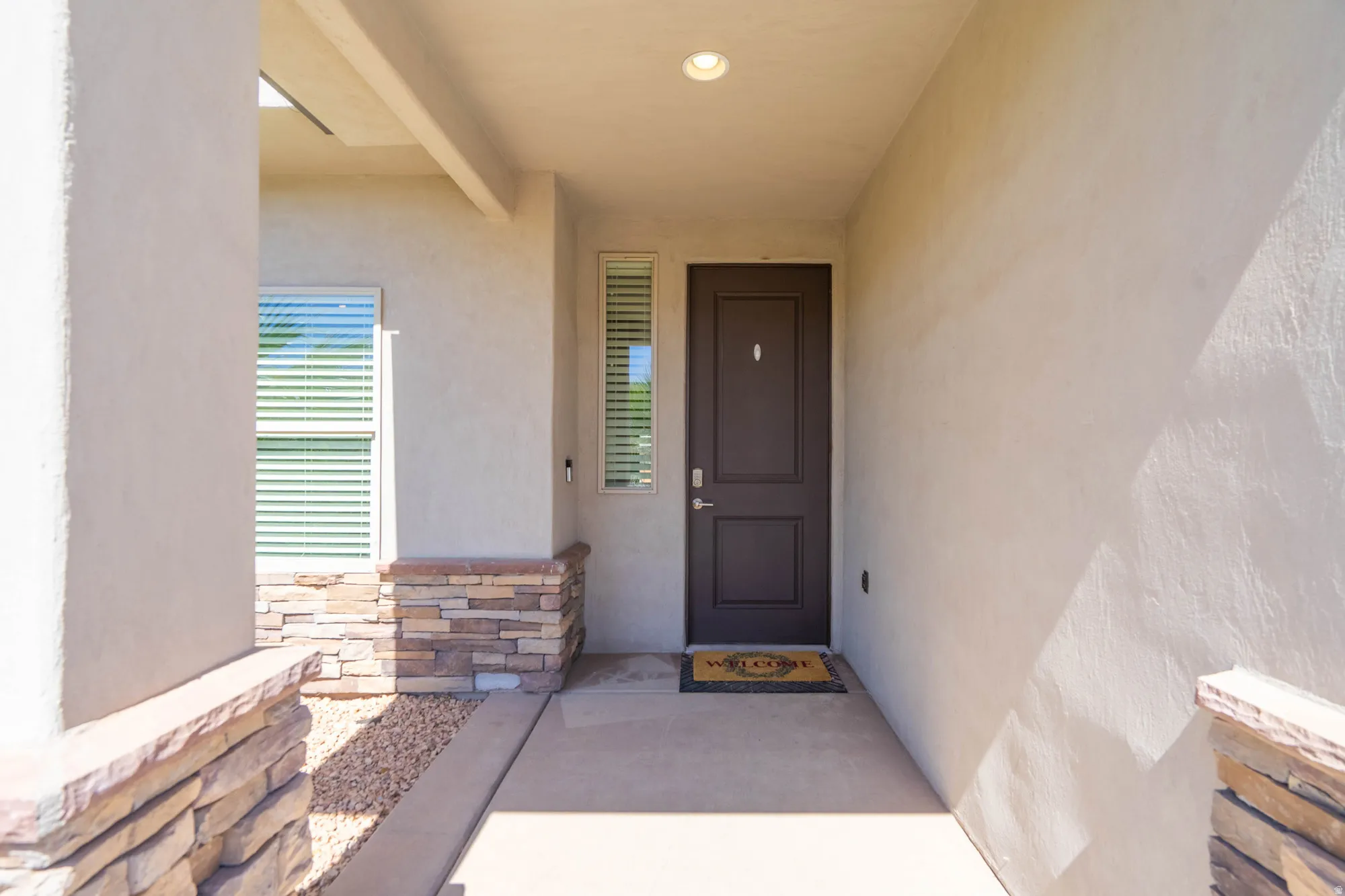Exterior entry