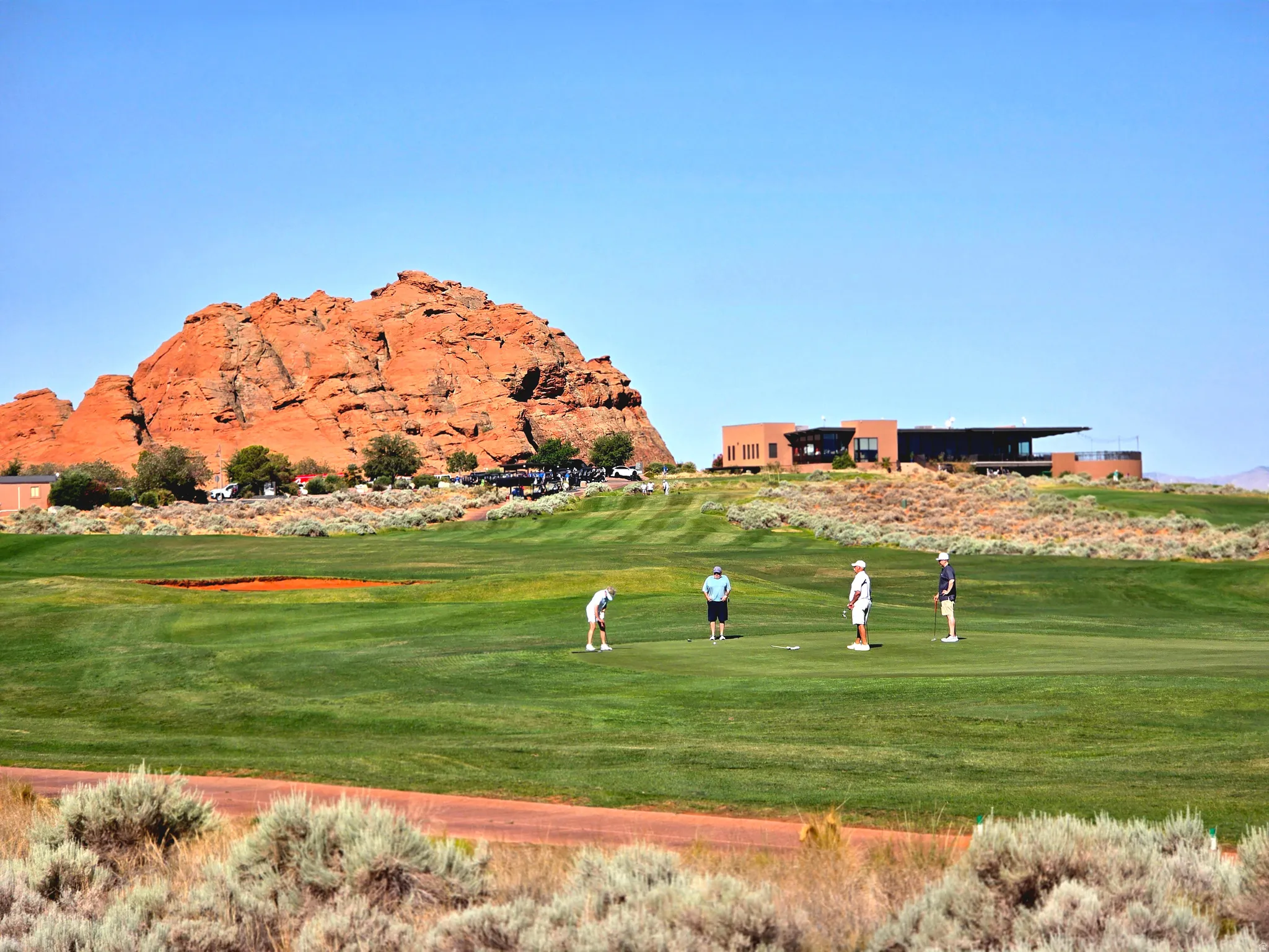 Beautiful Sand Hollow Golf Course
