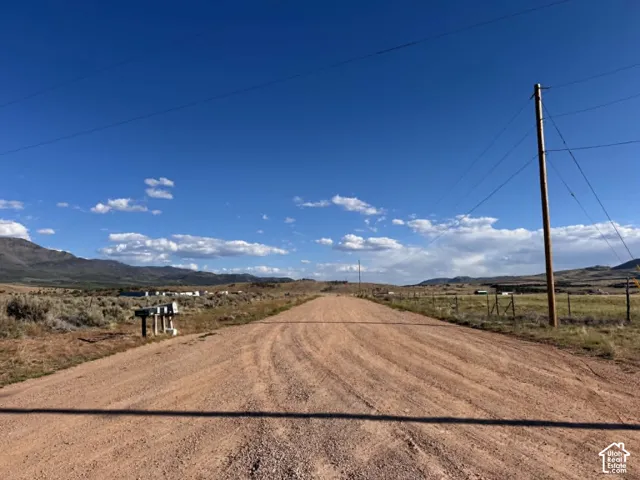 Turn here at 10,200 West to access the property