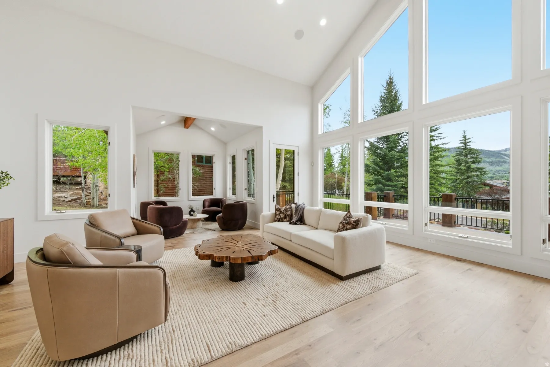 Soaring Ceiling Heights and Stunning Views