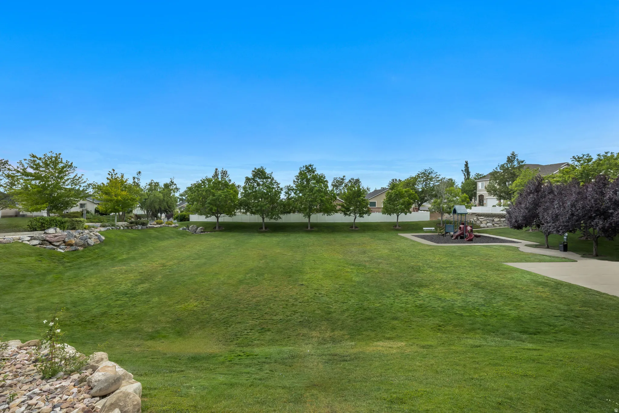 Beautiful community park-like space.