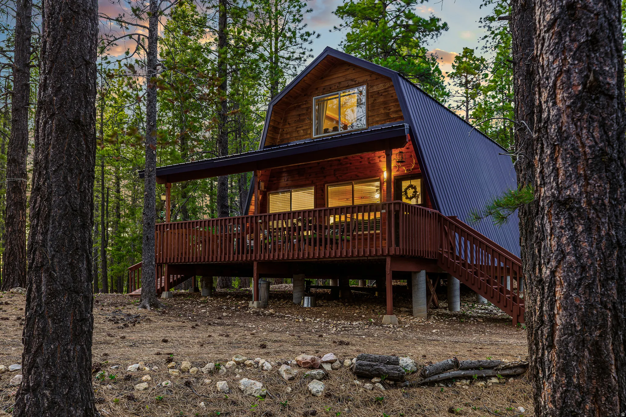 A Storybook Cabin in the Pines