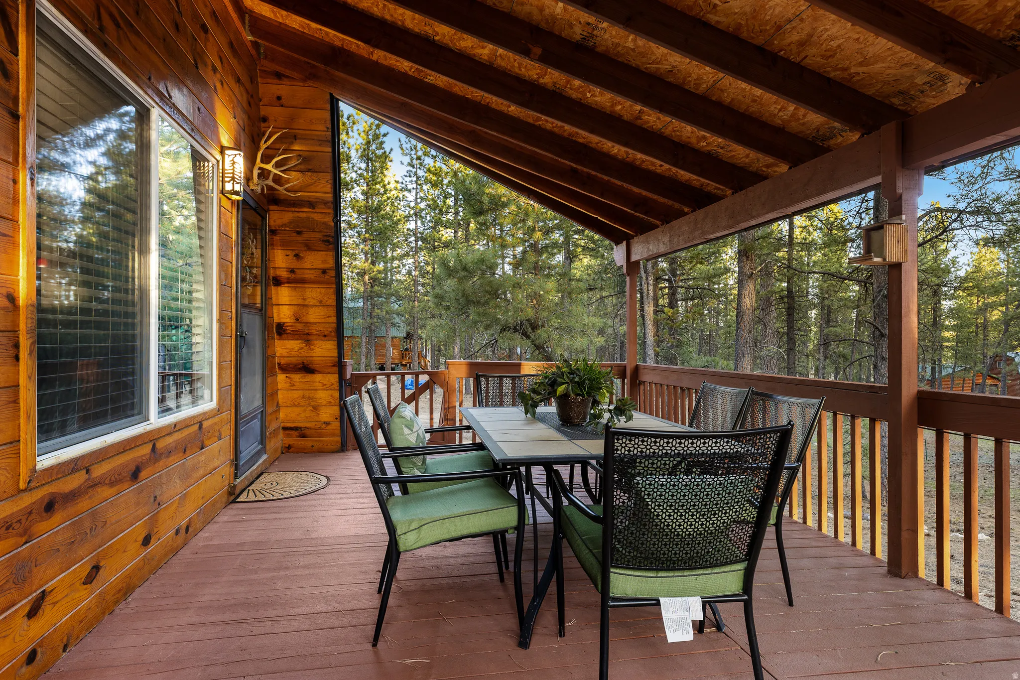 Covered Front Deck for Quiet Evenings