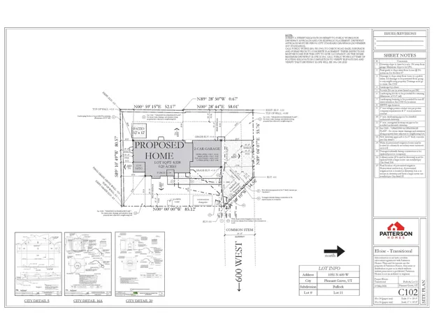 Site Plan. Presenting the proposed structure and property boundaries