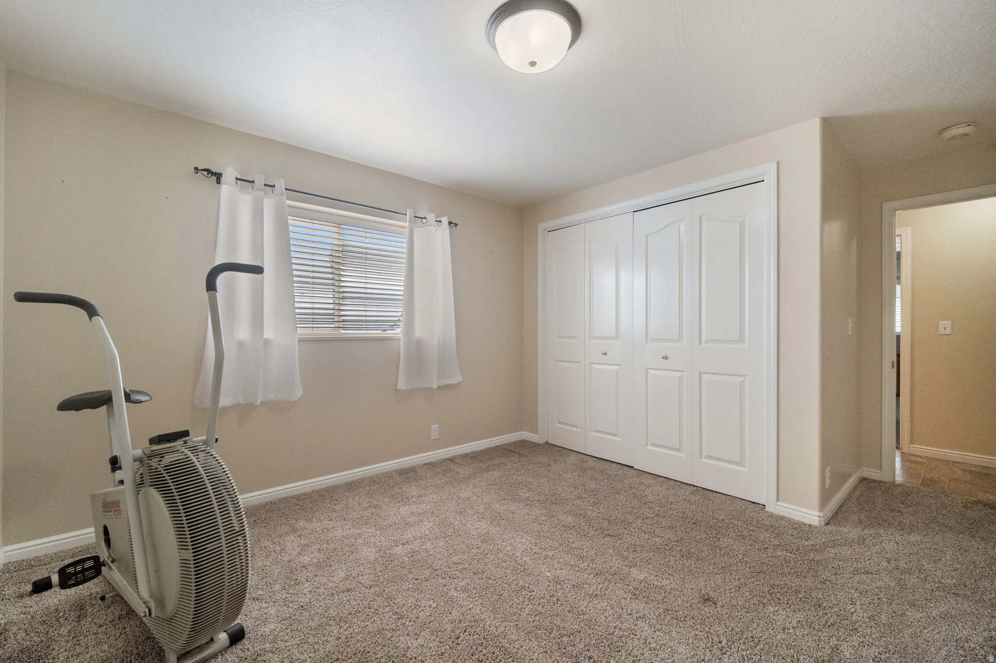 Basement bedroom