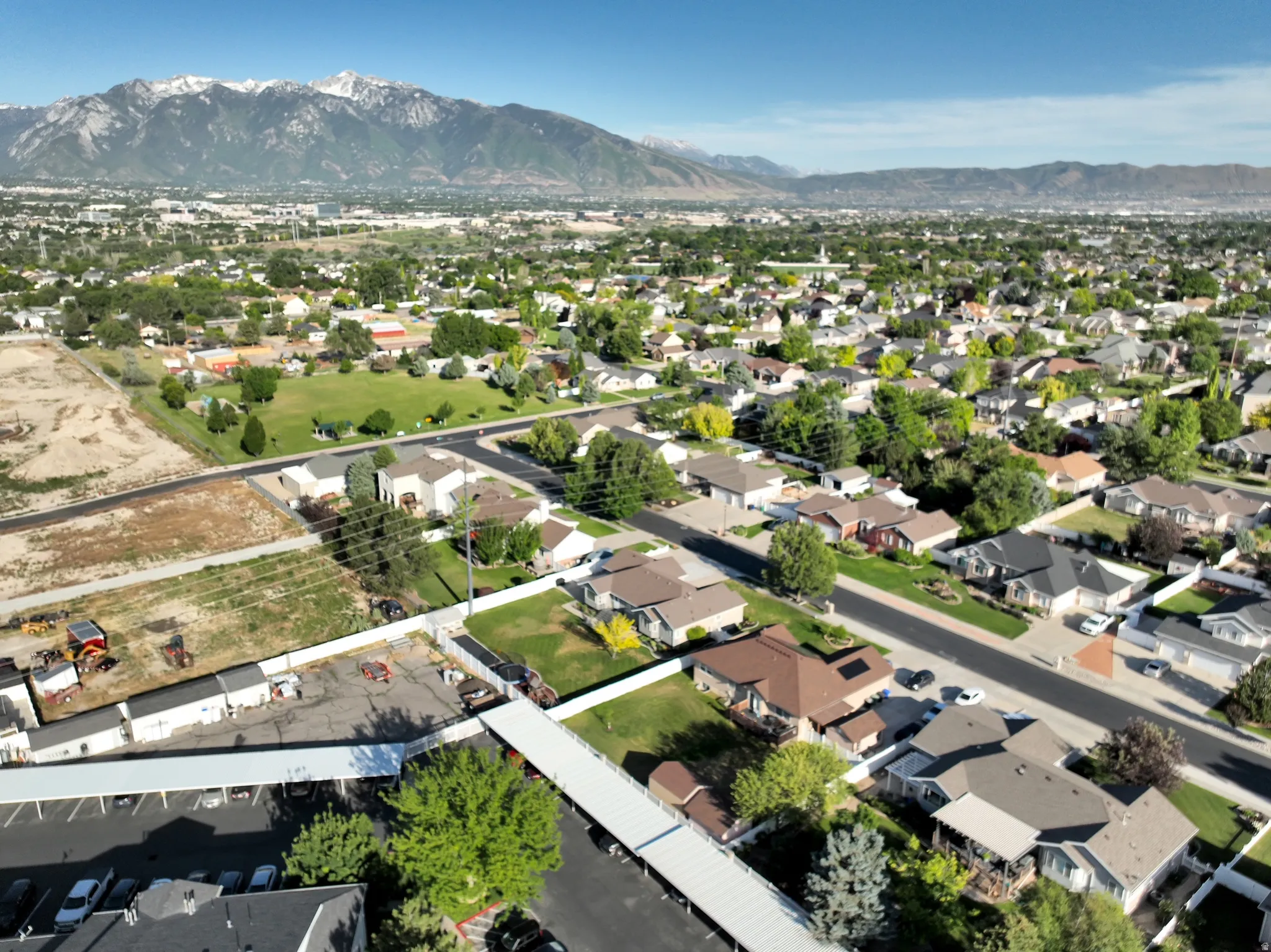 Beautiful mountain views.