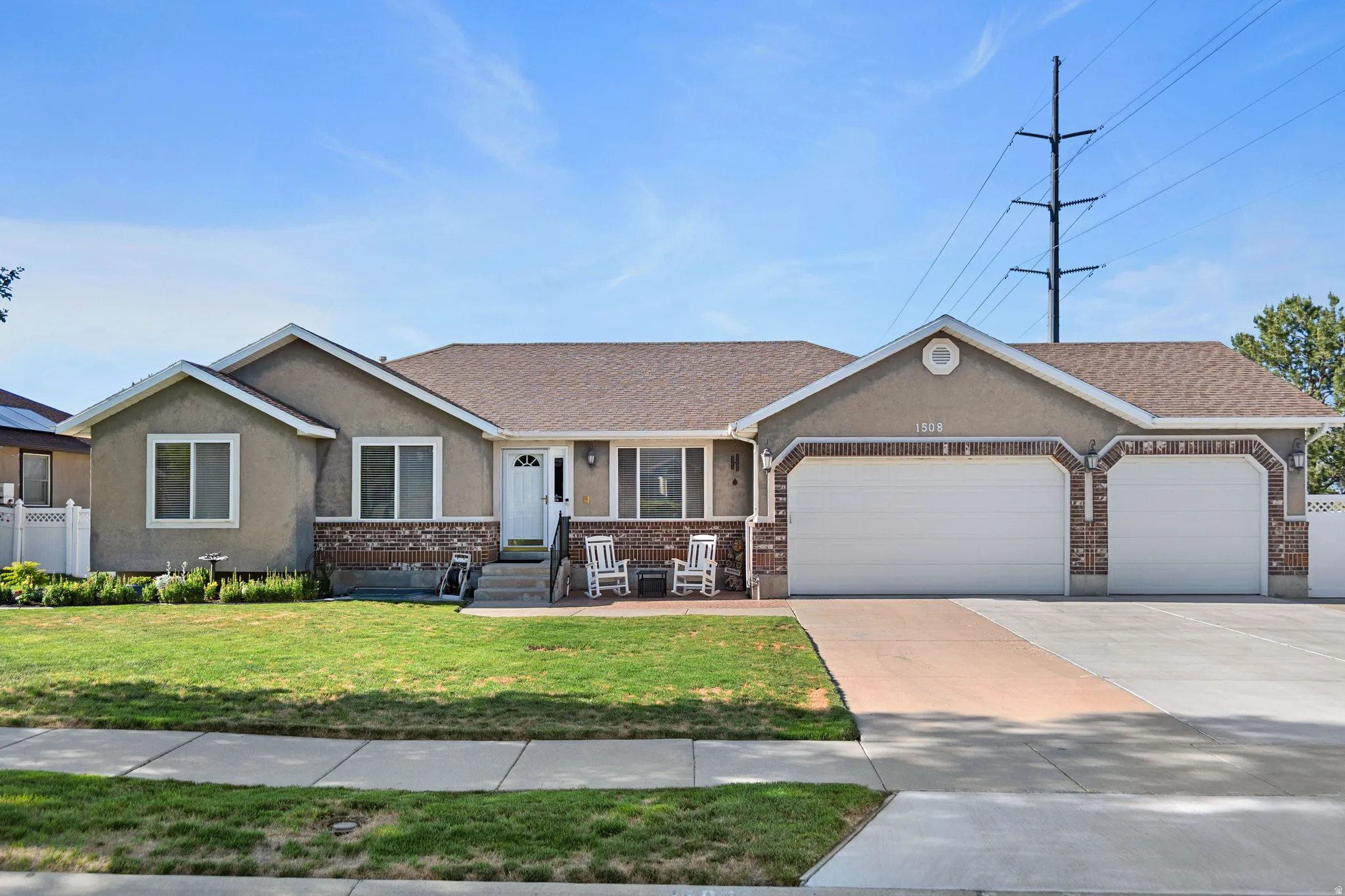 South facing home.